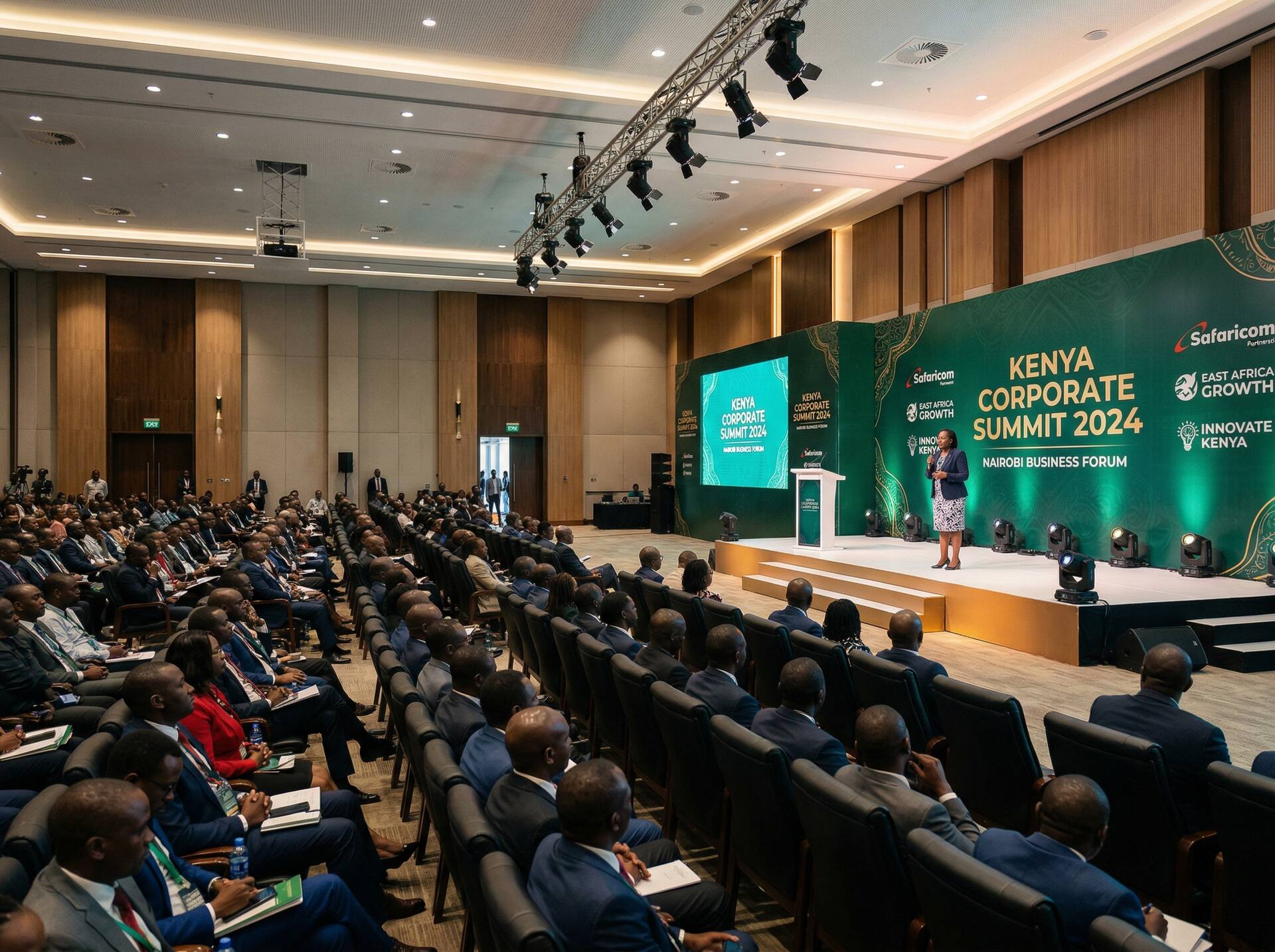 Narok Enterprise Summit conference hall